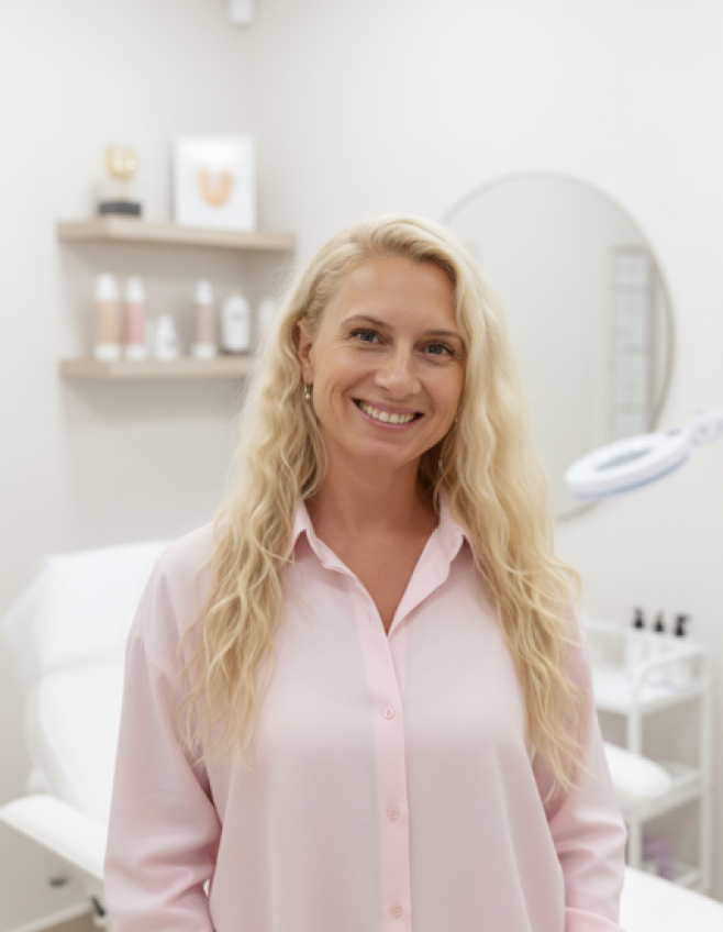 Renata Grzelak - właścicielka gabinetu Renova Clinic